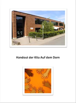 Handout der Kita Auf dem Dorn (PDF)